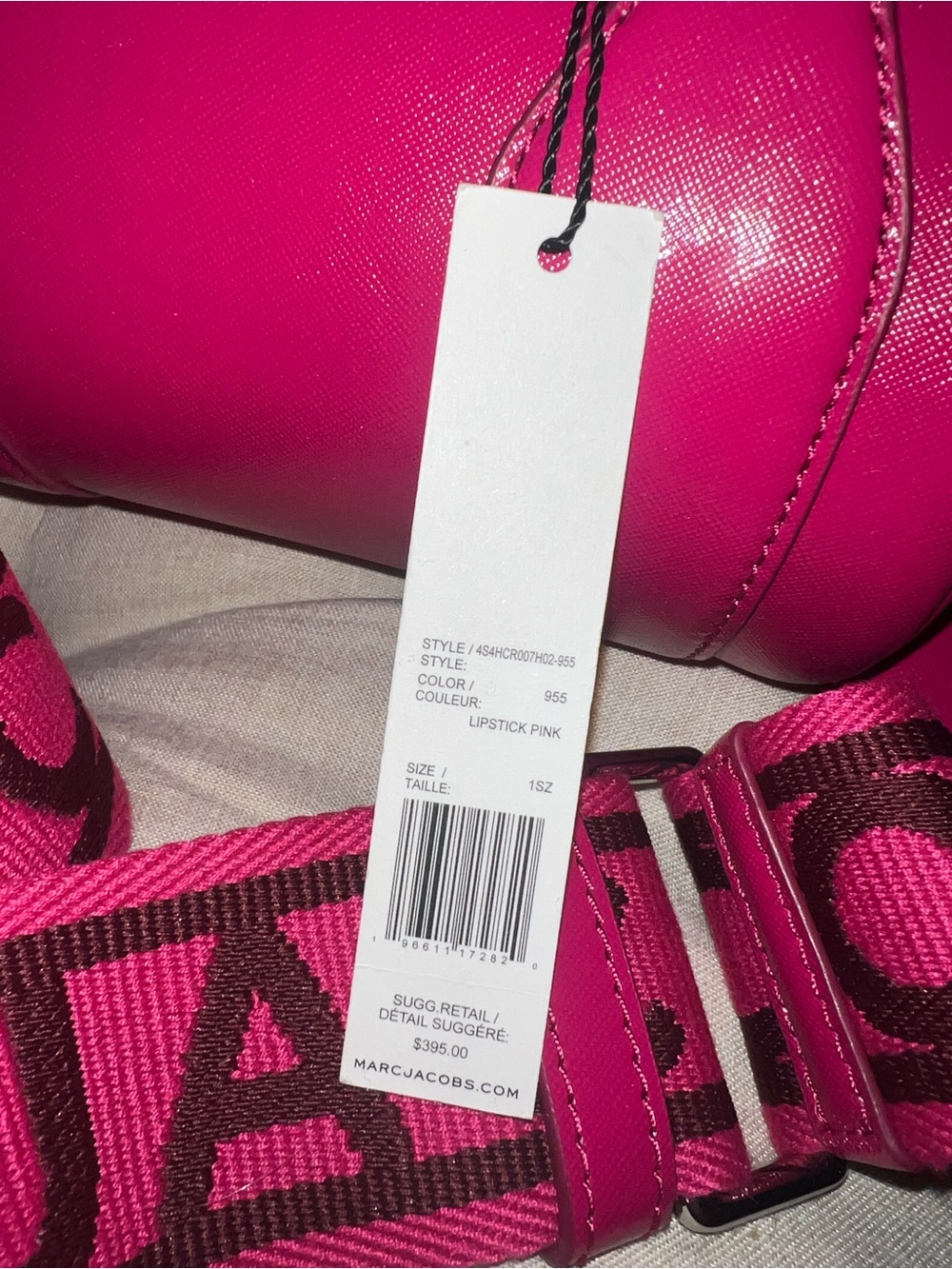 π Marc Jacobs logo barrel crossbody bag - Picture 3 of 8